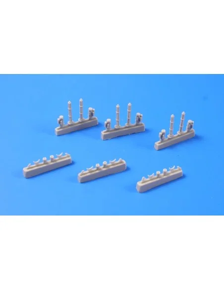 [NO_DESC] US M134 Minigum six-barrel Gatling 6 pcs, 1/48 - CMK 129-...
