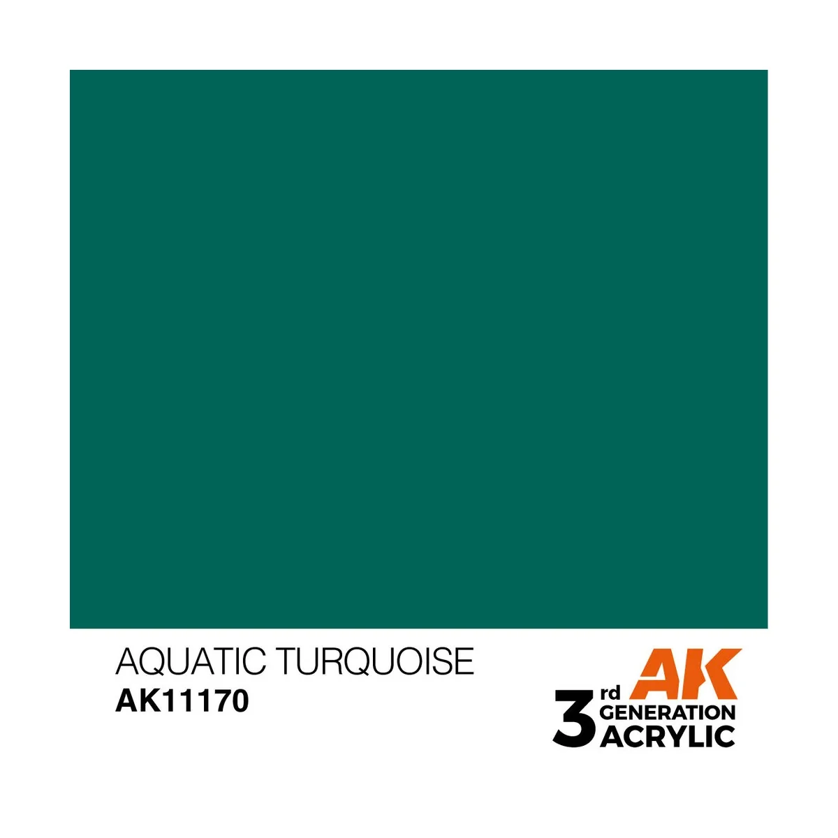 Aquatic Turquoise 17ml - AK Interactive AK11170