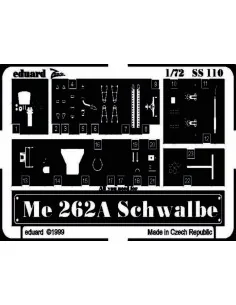 Me-262 A Schwalbe, 1/72 - Eduard Accessories SS110