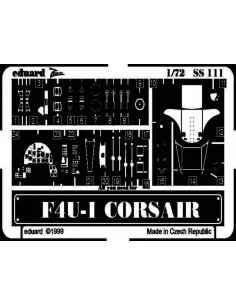 F4U-1 Corsair, 1/72 - Eduard Accessories SS111
