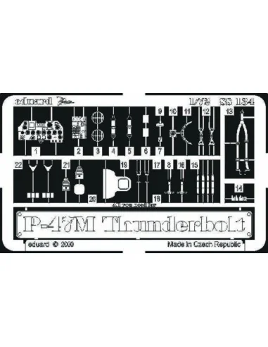 P-47M Thunderbolt, 1/72 - Eduard Accessories SS134