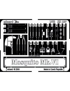[NO_DESC] DH.98 Mosquito Mk.VI, 1/72 - Eduard Accessories SS137