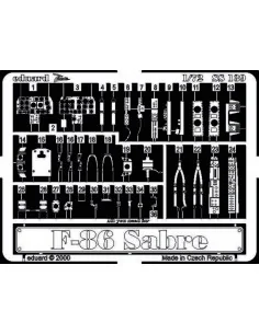 F-86, 1/72 - Eduard Accessories SS139