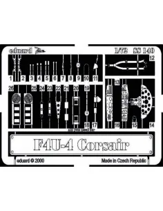 F4U-4 Corsair, 1/72 - Eduard Accessories SS140