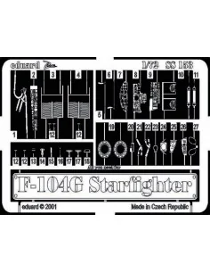 F-104G Starfighter, 1/72 - Eduard Accessories SS153