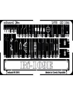 Bf-109E, 1/72 - Eduard Accessories SS164