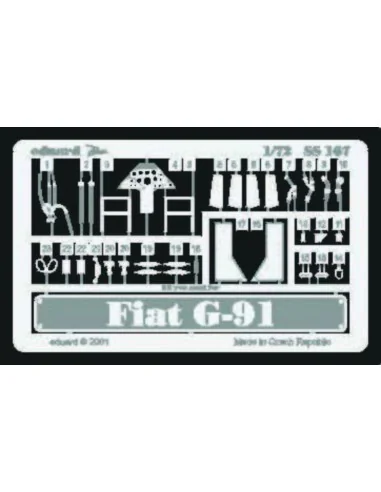 Fiat G-91, 1/72 - Eduard Accessories SS167