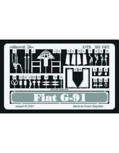 Fiat G-91, 1/72 - Eduard Accessories SS167