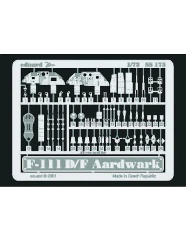 F-111D/F Aardvark, 1/72 - Eduard Accessories SS175