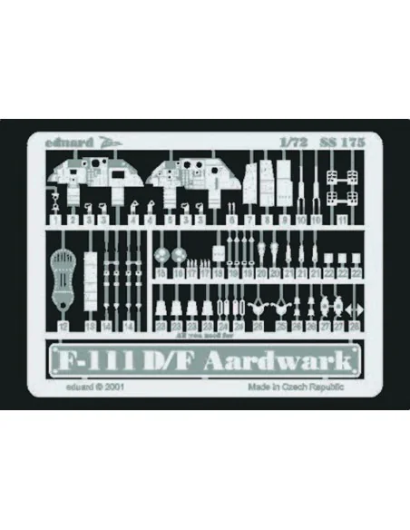 F-111D/F Aardvark, 1/72 - Eduard Accessories SS175