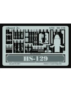 [NO_DESC] Henschel Hs-129, 1/72 - Eduard Accessories SS178