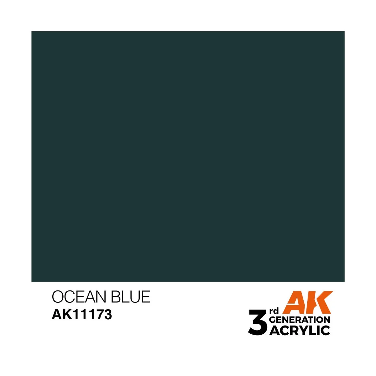 Ocean Blue 17ml - AK Interactive AK11173 Ocean Blue 17ml - AK Interactive AK11173