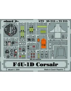 F4U-1D Corsair, 1/72 - Eduard Accessories SS215