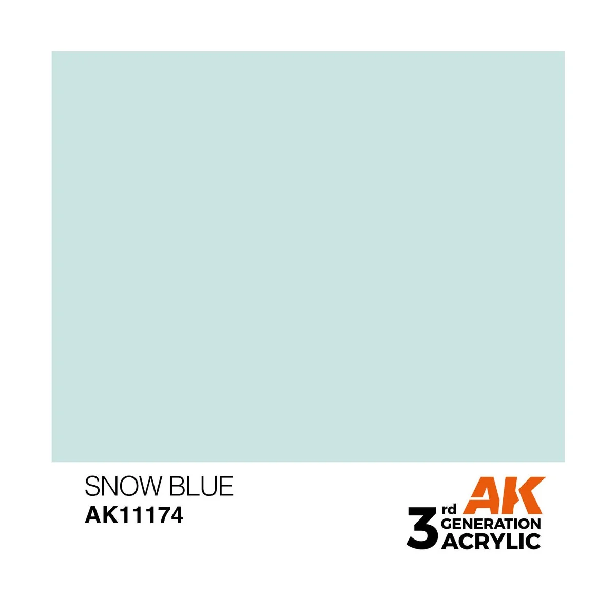 Snow Blue 17ml - AK Interactive AK11174 Snow Blue 17ml - AK Interactive AK11174