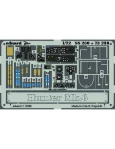 Hunter Mk.6 für Revell Bausatz, 1/72 - Eduard Accessories SS230