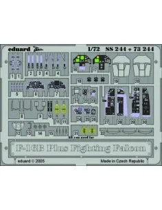 F-16B Plus Fighting Falcon SS244, 1/72 - Eduard Accessories SS244