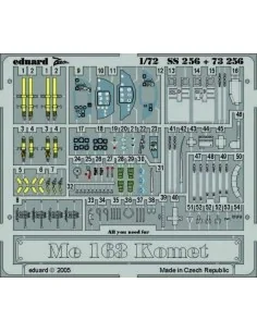[NO_DESC] Me 163 Komet, 1/72 - Eduard Accessories SS256
