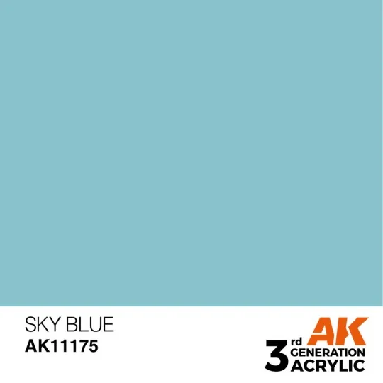 Sky Blue 17ml - AK Interactive AK11175 Sky Blue 17ml - AK Interactive AK11175