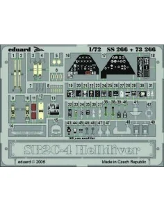 SB2C-4 Helldiver für Academy Bausatz, 1/72 - Eduard Accessories SS266