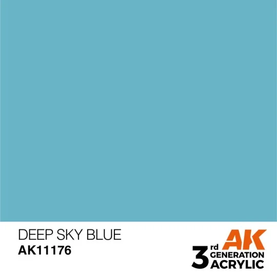 Deep Sky Blue 17ml - AK Interactive AK11176 Deep Sky Blue 17ml - AK Interactive AK11176