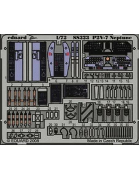 P2V-7 Zoom Hasegawa, 1/72 - Eduard Accessories SS323