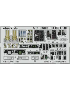 F-14D for Tamiya, 1/72 - Eduard Accessories SS868