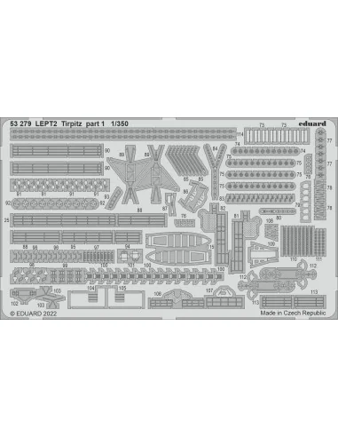 Tirpitz, 1/350 - Eduard Accessories BIG5365