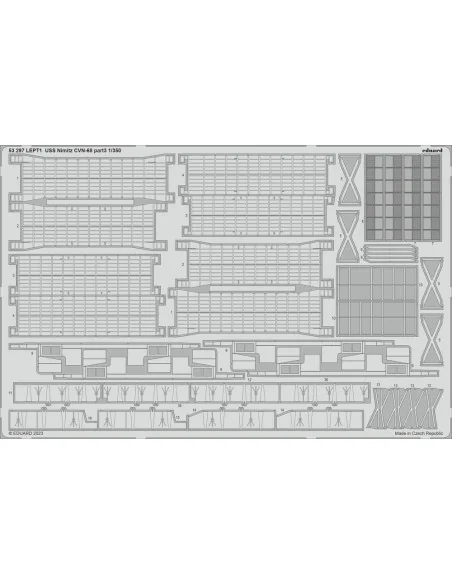 [NO_DESC] USS Nimitz CVN-68 PART I, 1/350 - Eduard Accessories BIG5369
