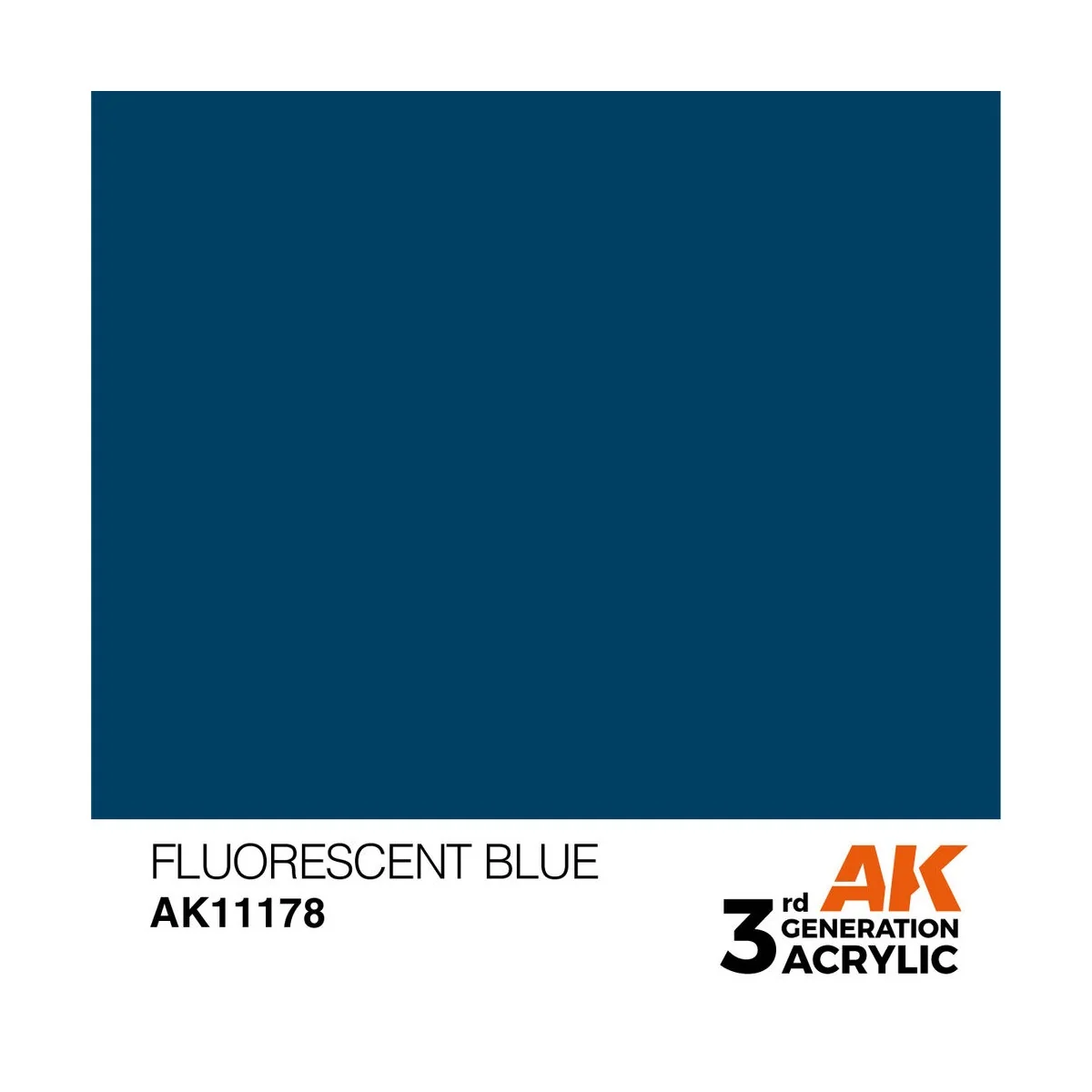 Fluorescent Blue 17ml - AK Interactive AK11178 Fluorescent Blue 17ml - AK Interactive AK11178