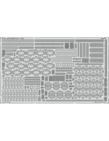 [NO_DESC] USS Iowa BB-61 HBB, 1/350 - Eduard Accessories BIG5371