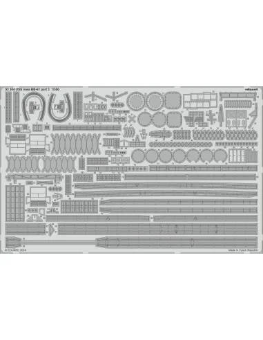 USS Iowa BB-61 HBB, 1/350 - Eduard Accessories BIG5371