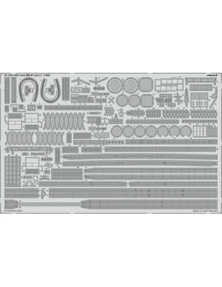 USS Iowa BB-61 HBB, 1/350 - Eduard Accessories BIG5371