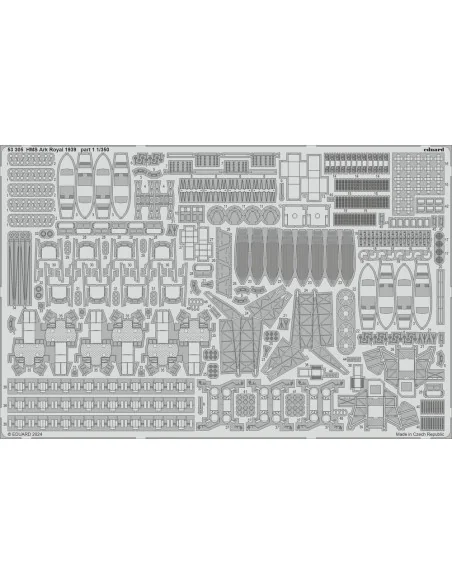 HMS Ark Royal 1939, 1/350 - Eduard Accessories BIG5372