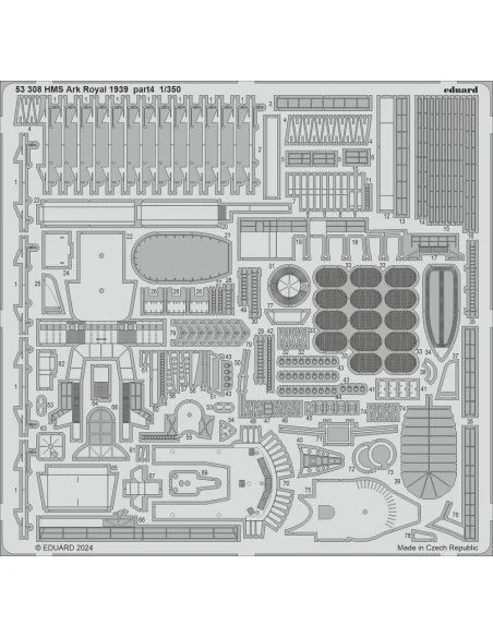 HMS Ark Royal 1939, 1/350 - Eduard Accessories BIG5372
