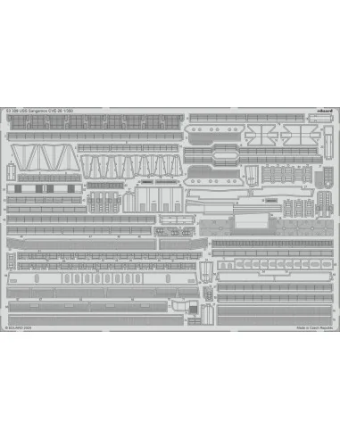USS Sangamon CVE-26, 1/350 - Eduard Accessories BIG5373