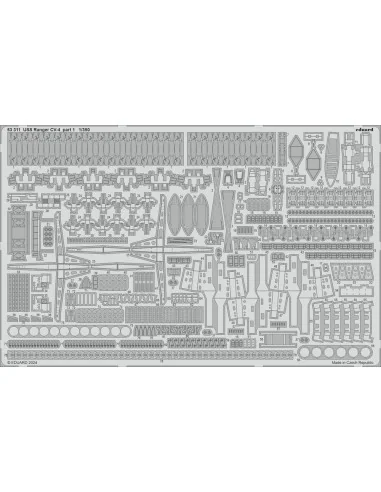USS Ranger CV-4 0, 1/350 - Eduard Accessories BIG5374