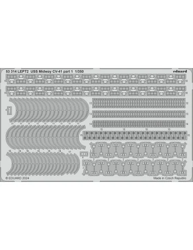 USS Midway CV-41 TRUMPETER, 1/350 - Eduard Accessories BIG5375