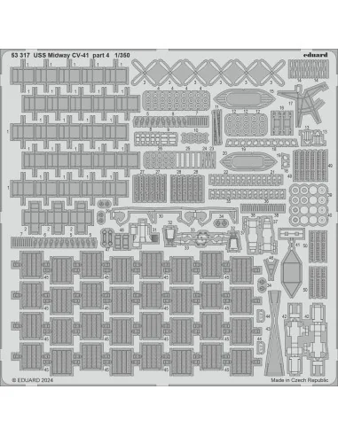 [NO_DESC] USS Midway CV-41 TRUMPETER, 1/350 - Eduard Accessories BI...