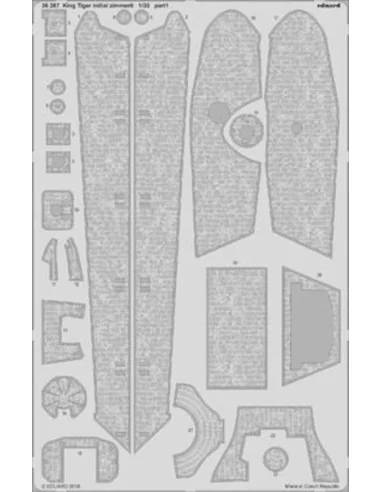 [NO_DESC] King Tiger initial for Takom, 1/35 - Eduard Accessories B...