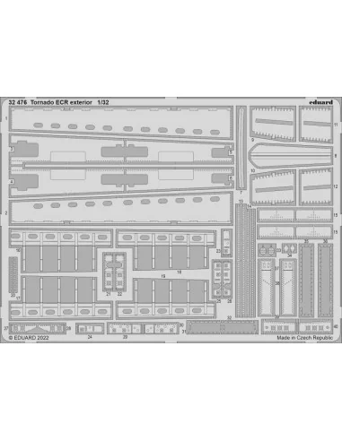 Tornado ECR for ITALERI, 1/32 - Eduard Accessories BIG33142