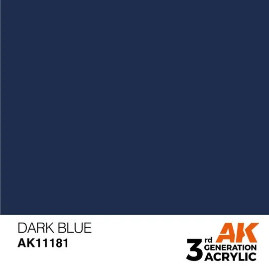 Dark Blue 17ml - AK Interactive AK11181