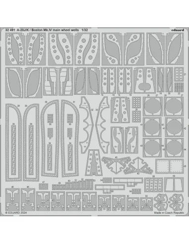 A-20J/K, 1/32 - Eduard Accessories BIG33161