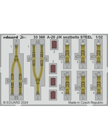 A-20J/K, 1/32 - Eduard Accessories BIG33161