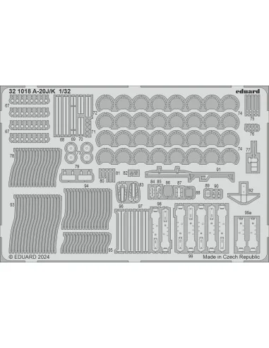 A-20J/K, 1/32 - Eduard Accessories BIG33161