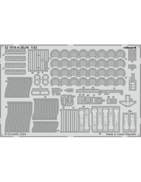 A-20J/K, 1/32 - Eduard Accessories BIG33161