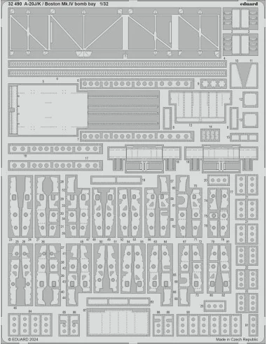 Boston Mk.IV, 1/32 - Eduard Accessories BIG33162