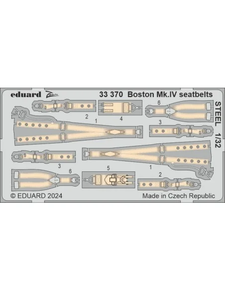 Boston Mk.IV, 1/32 - Eduard Accessories BIG33162