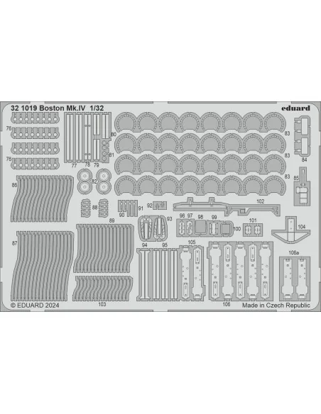 Boston Mk.IV, 1/32 - Eduard Accessories BIG33162
