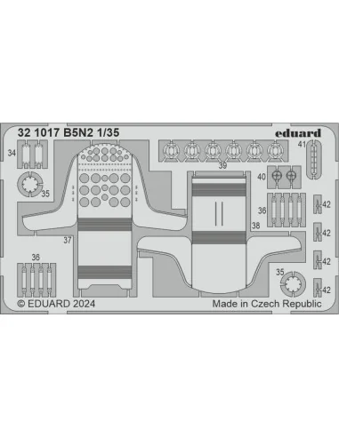 [NO_DESC] B5N2, 1/35 - Eduard Accessories BIG33163