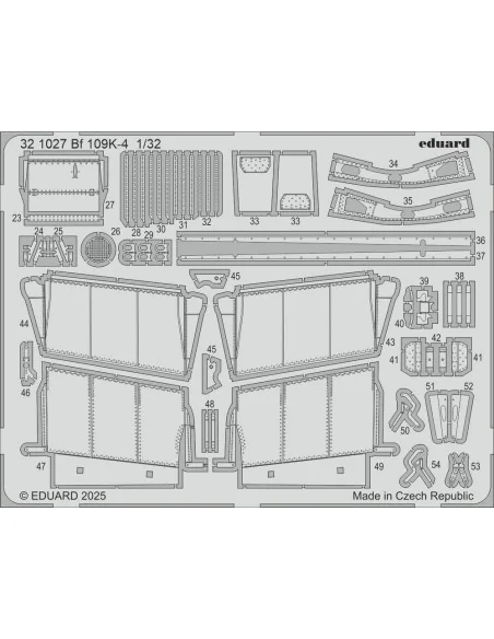 Bf 109K-4 for Kotare, 1/32 - Eduard Accessories BIG33169